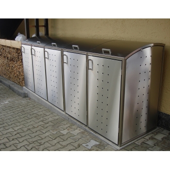 Mülltonnenbox  ALICE INOX 5/120 L